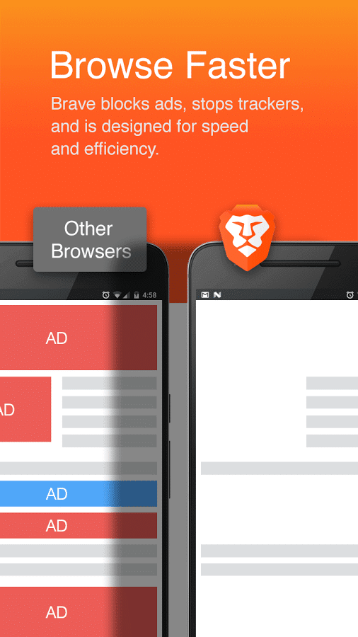 Brave Browser - Fast AdBlocker
