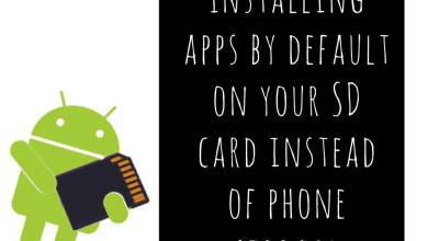 Installing Apps by Default on your SD card instead of Phone Storage 3