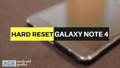 How To Hard Reset Samsung Galaxy Note 4