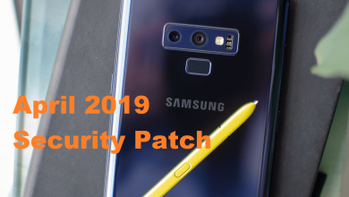 Download/Install April 2019 Security Patch On Galaxy Note 9 [Android 9.0 Pie] 1