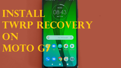 Download And Install Unofficial TWRP Recovery on Moto G7 2