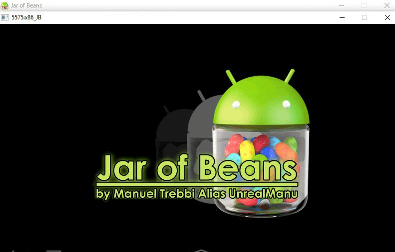 Jar of Beans lightweight android emulator for PC