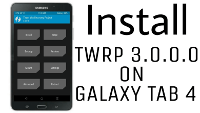 Download Official TWRP Recovery on Galaxy Tab S4 2