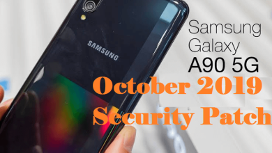 October 2019 security patch