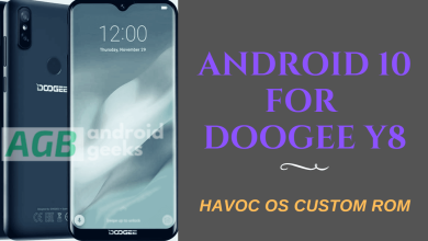 Android 10 for Doogee Y8