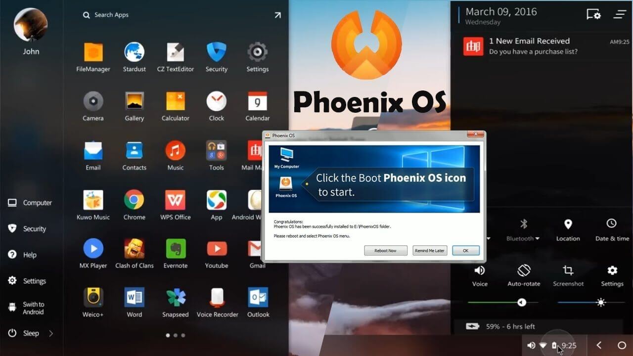 PhoenixOS Android Emulator