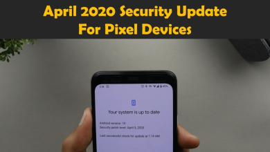 April 2020 Security Patch