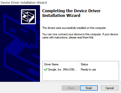 Device Driver Installation