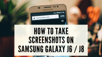 How to Take Screenshots on Samsung Galaxy J6 / J8 1