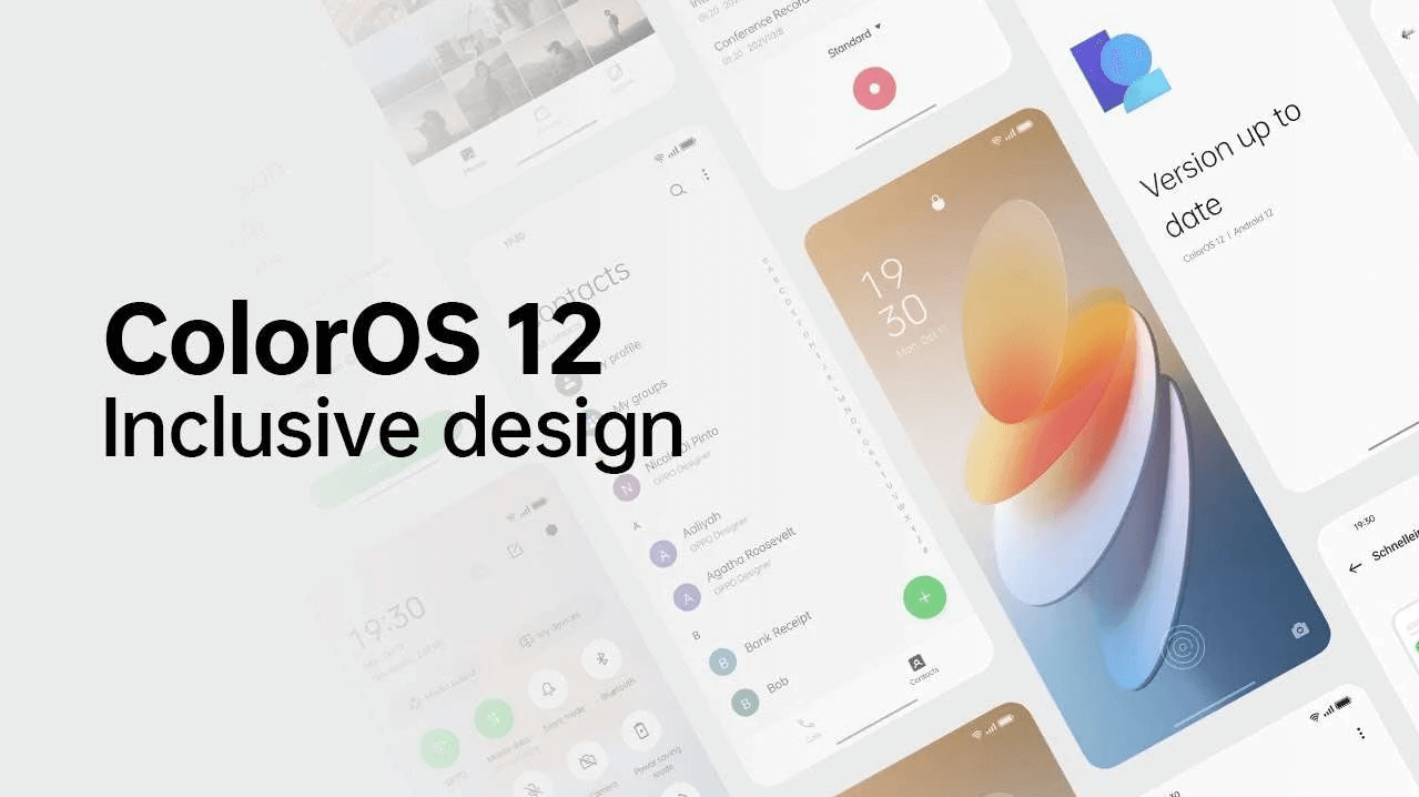 ColorOS 12 update on Oppo devices