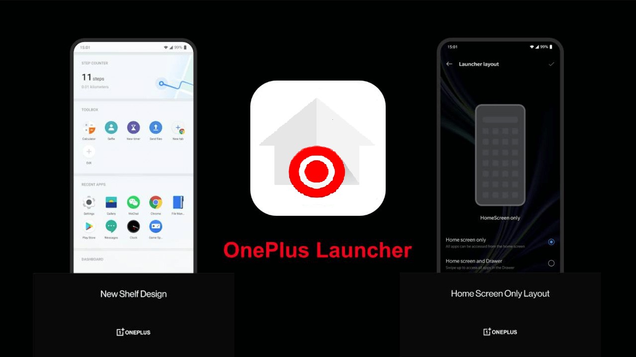 OnePlus system launcher